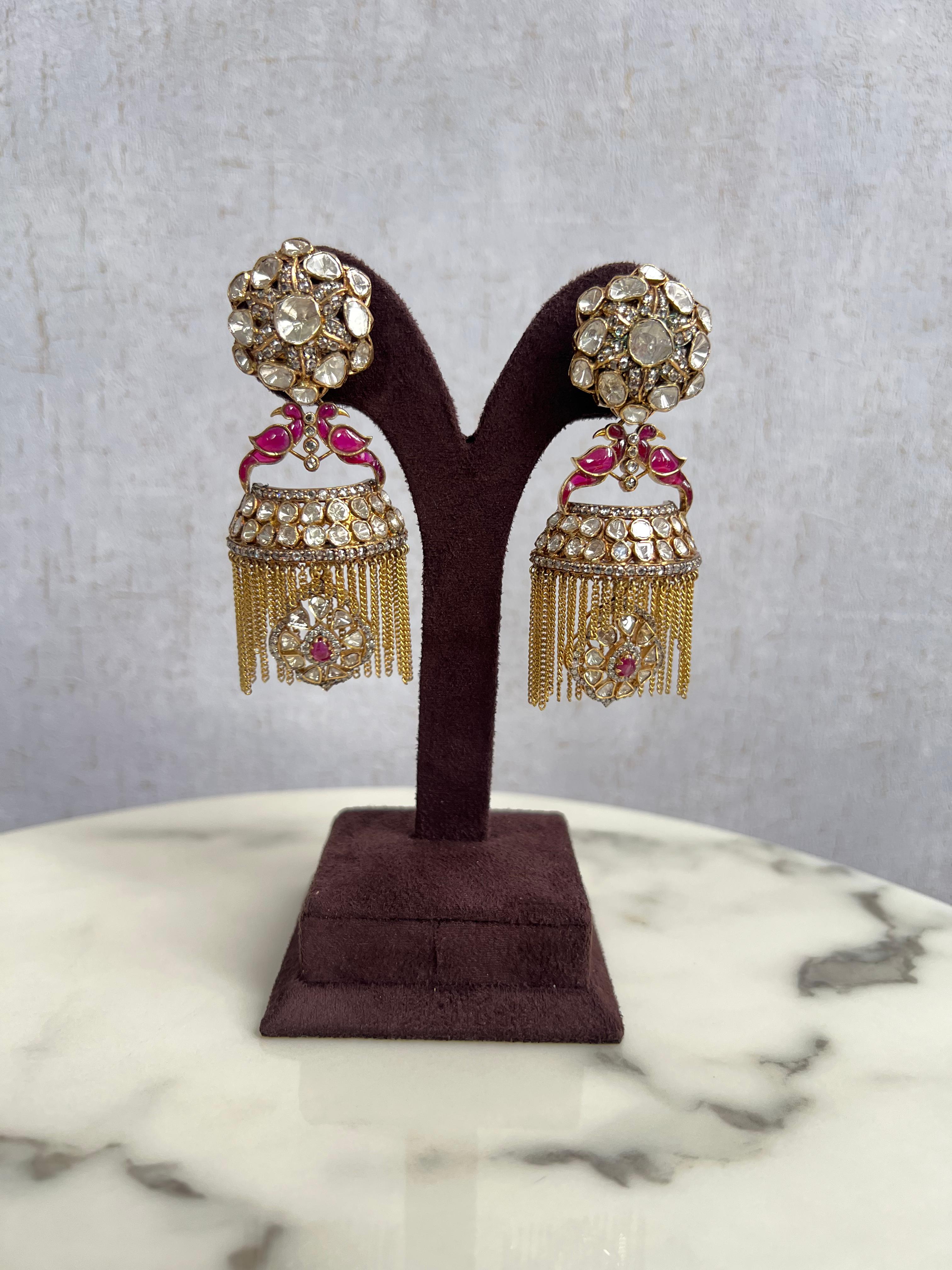 Detachable Fancy Polki Jumkies