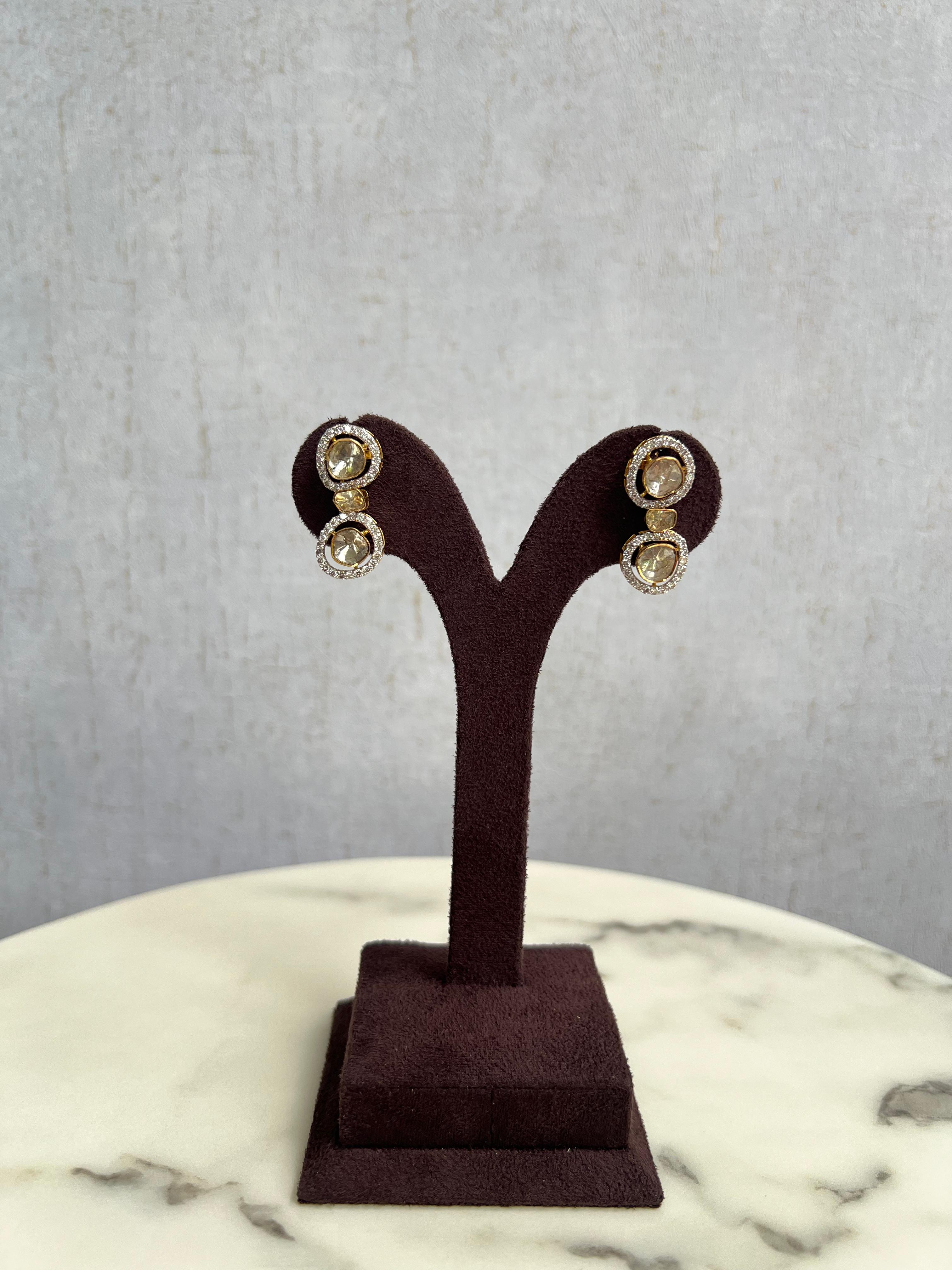 Classic Polki Earrings