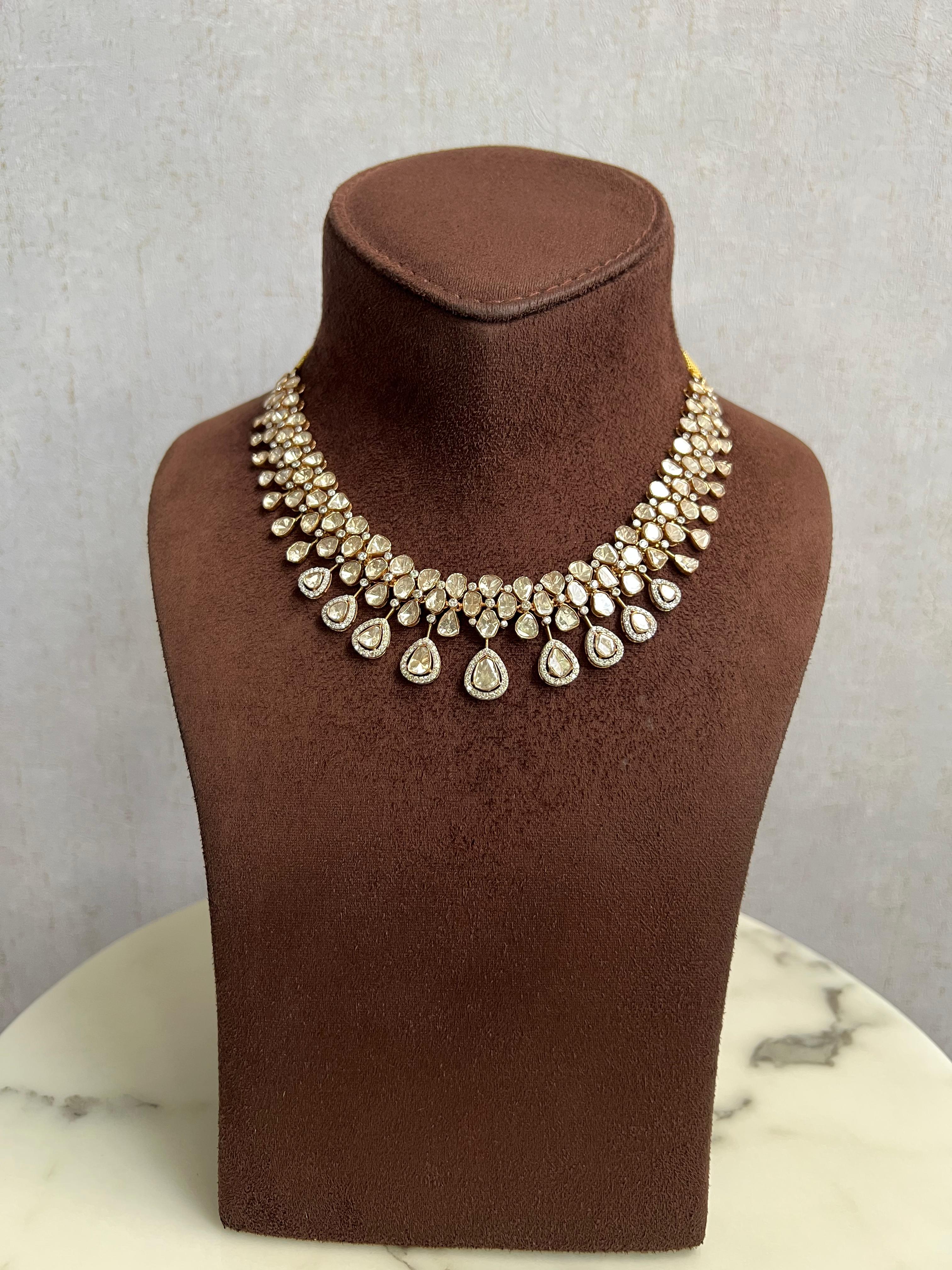 Lustrous Polki Necklace
