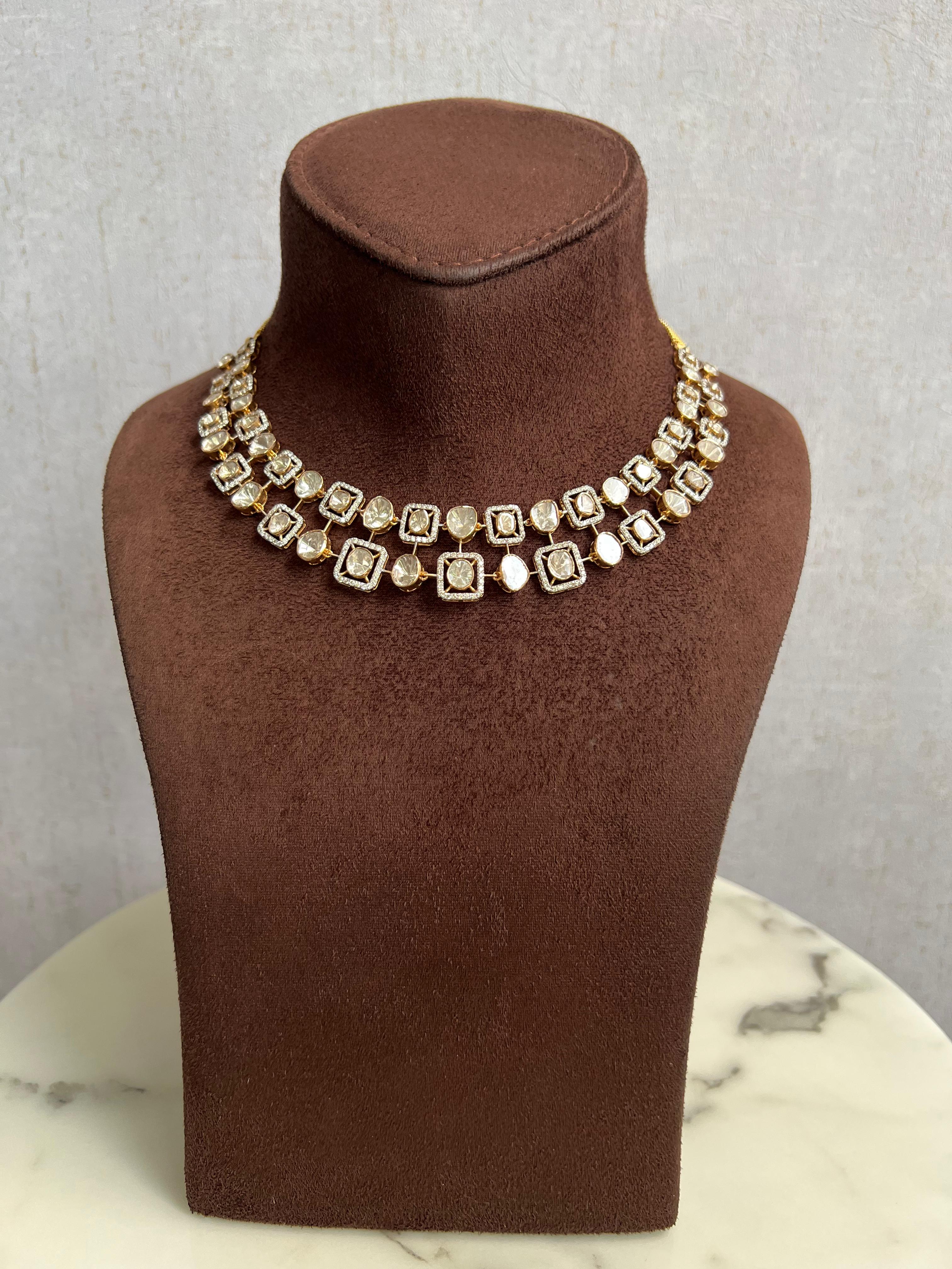 Vibrant Polki Necklace